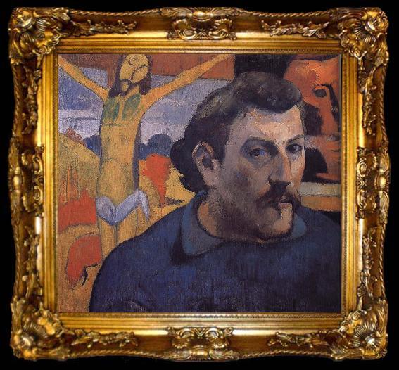 framed  Paul Gauguin Yellow Christ